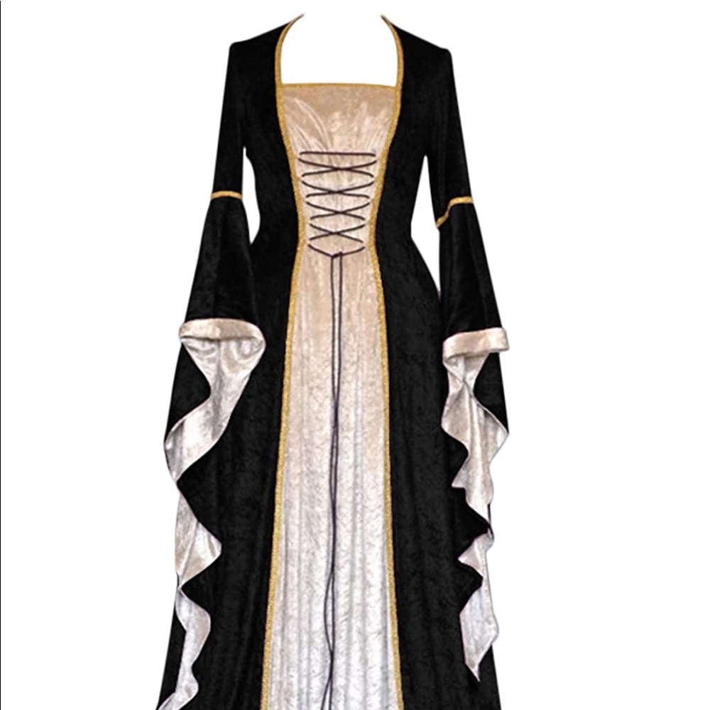 Black Medieval Dress